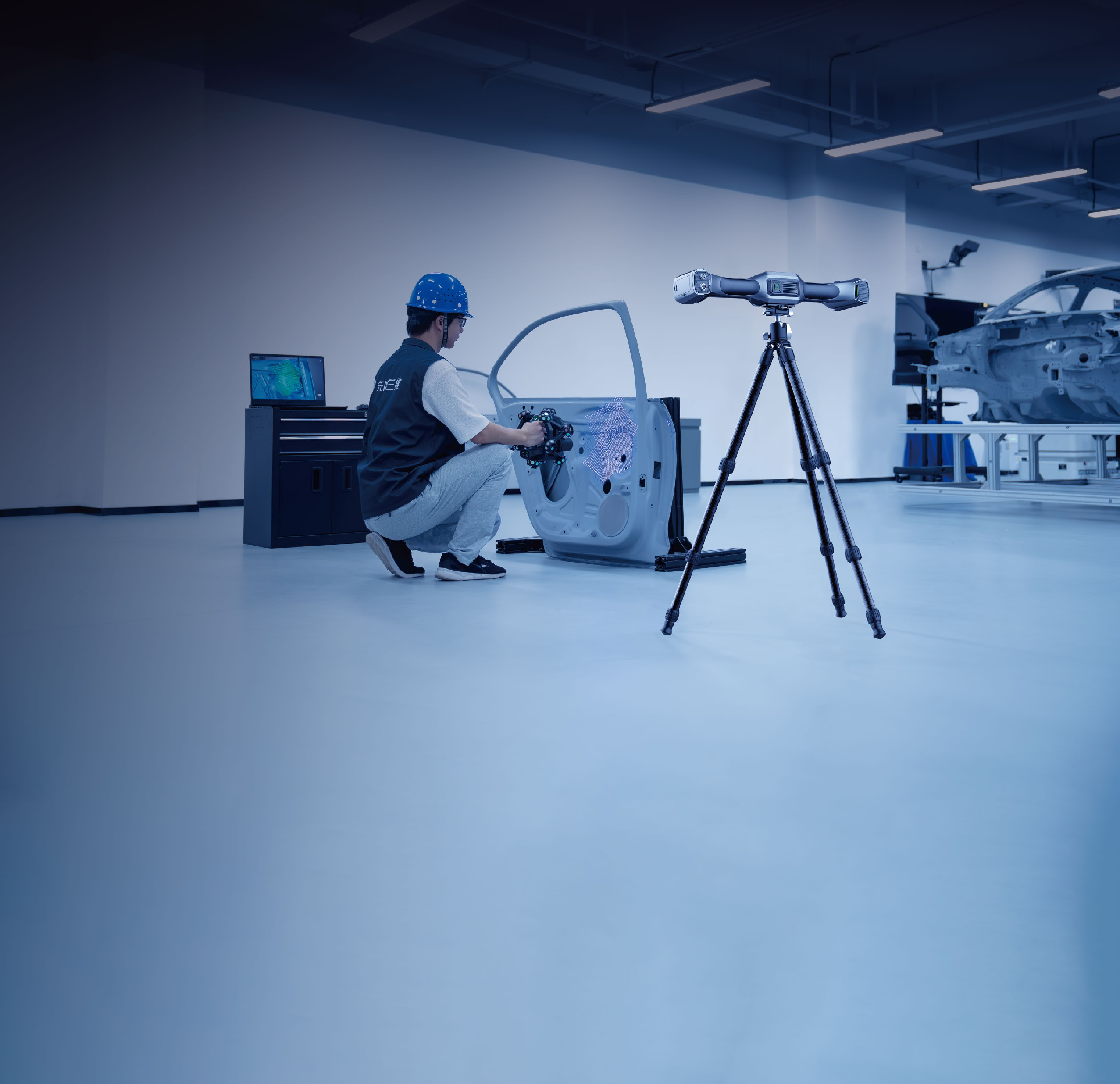 雙核無線跟蹤激光三維掃描系統(tǒng)